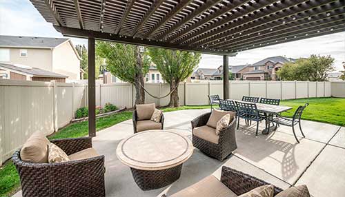 backyard patio