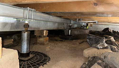 repaired crawl space in washington missouri